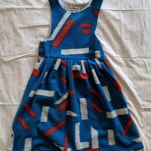 Kurt Lyle's Julian jumper dress in Confetti